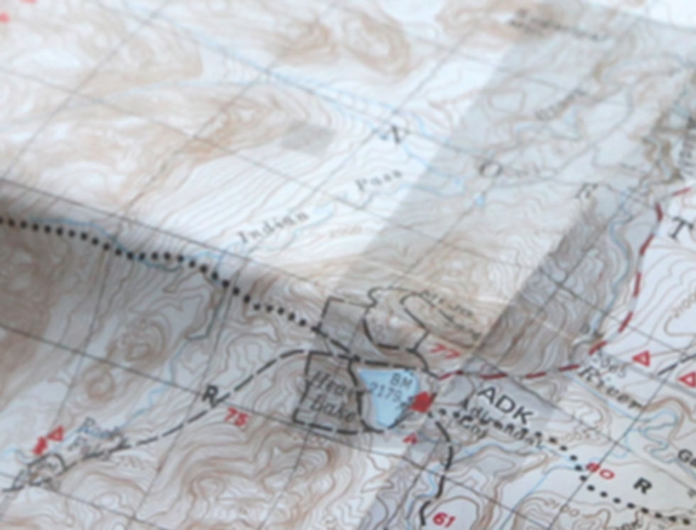 Activité de navigation cartographique