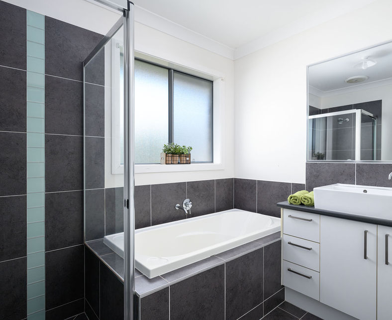 main bathroom toilet