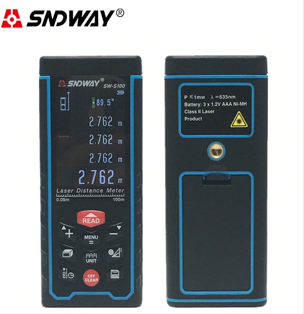Thumbnail: SNDWAY SW-S50 Digital Laser Distance Meter 50m Meteran Digital