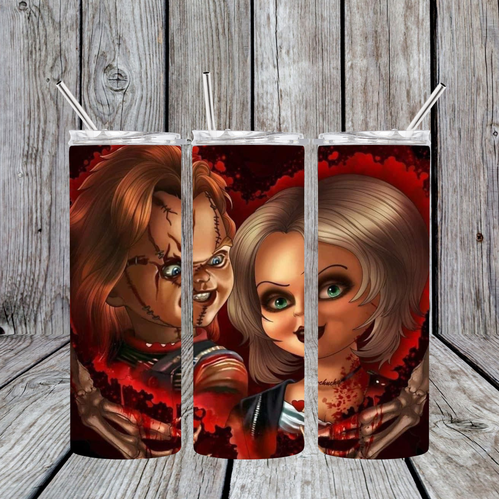Chucky Halloween Tumbler 