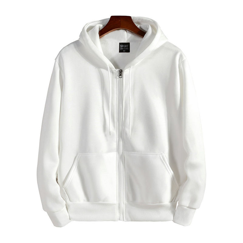 Miniatura: Zipper Hoodies Autumn Winter Men's New Long Sleeve Hooded Sweatshirt Fashion Cas