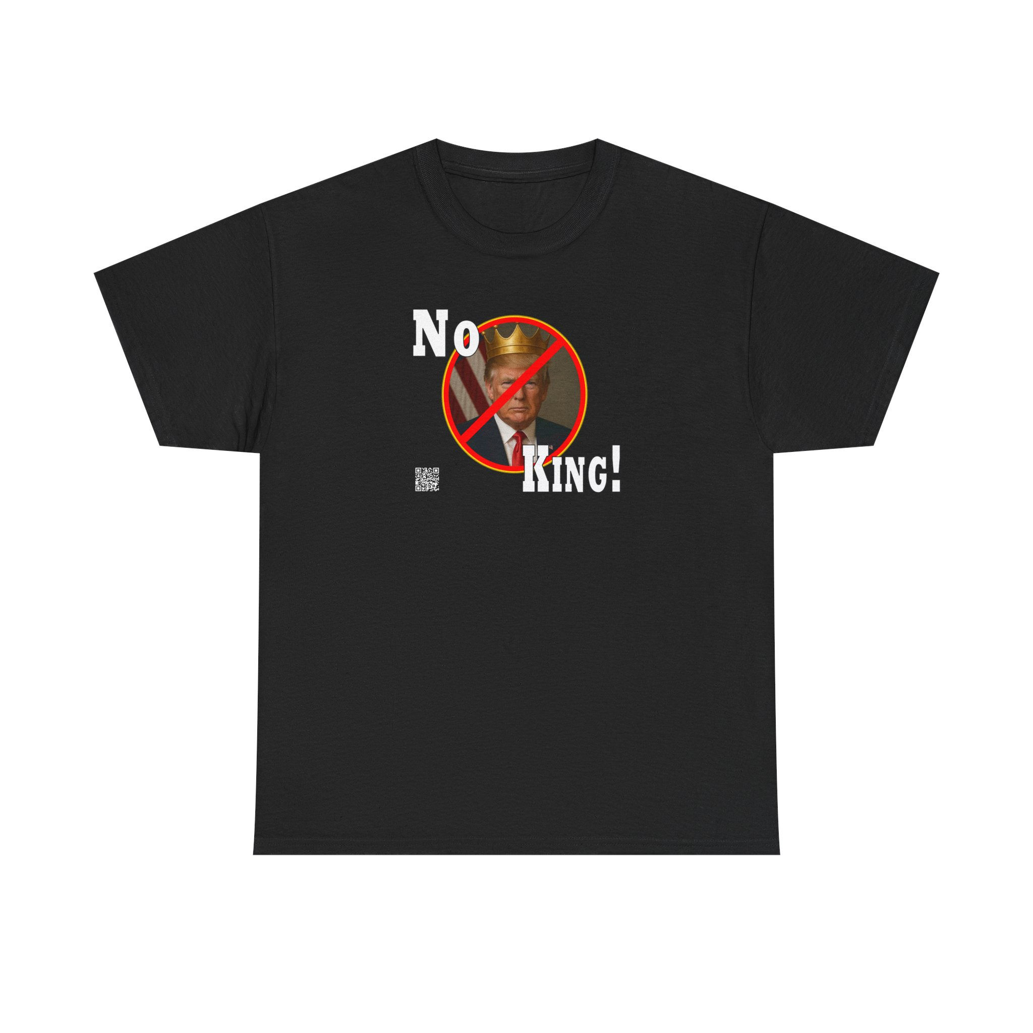 NO KING! Unisex Heavy Cotton Tee
