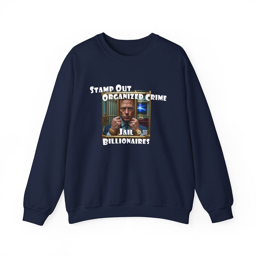 Thumbnail: Jail Billionaires Unisex Heavy Blend™ Crewneck Sweatshirt