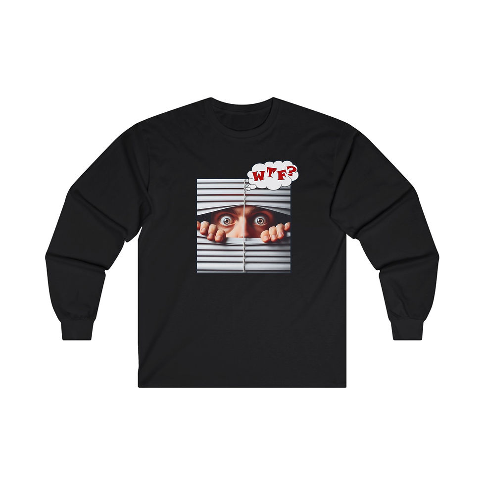 Thumbnail: White Male WTF Unisex Ultra Cotton Long Sleeve Tee
