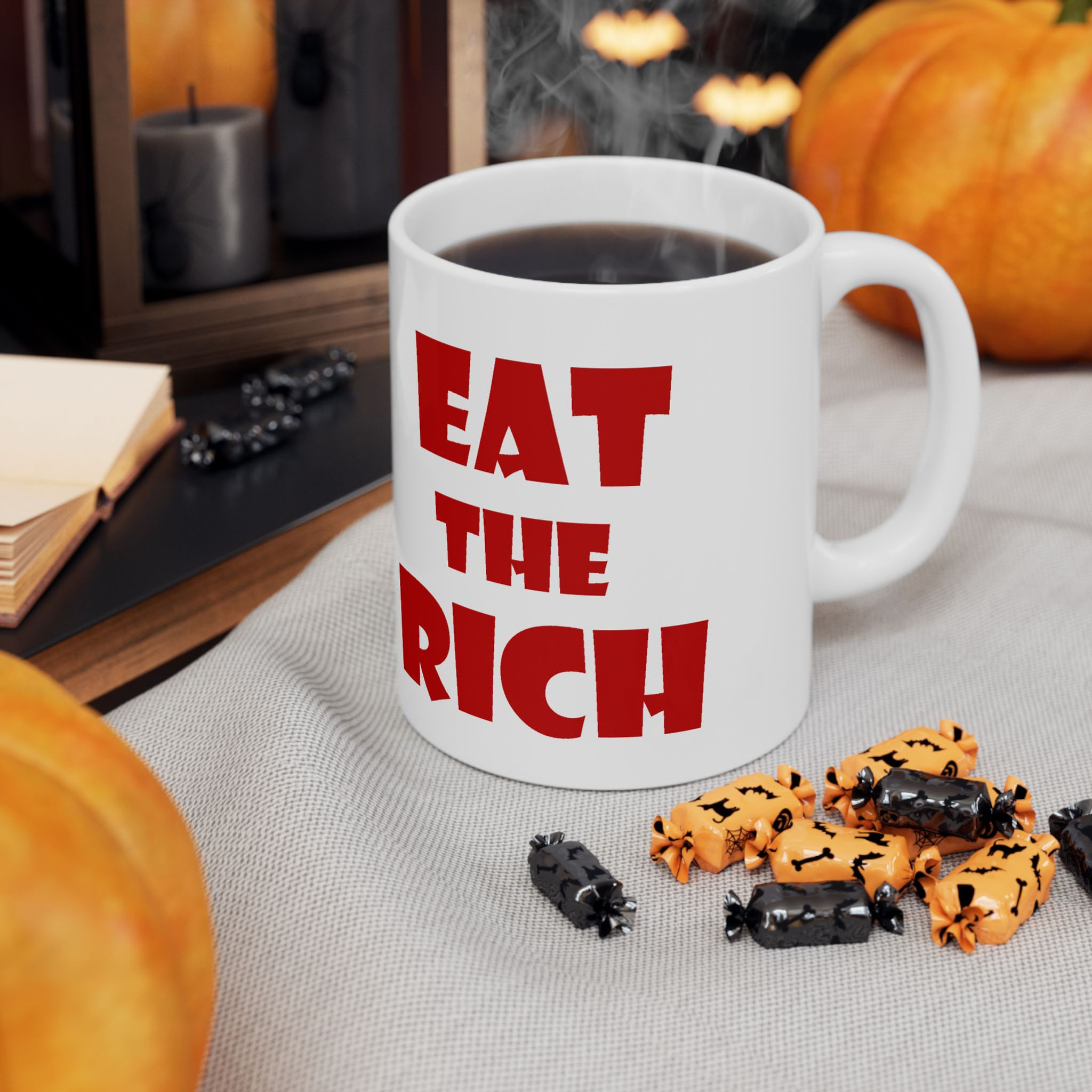Eat The Rich 11 oz. mug