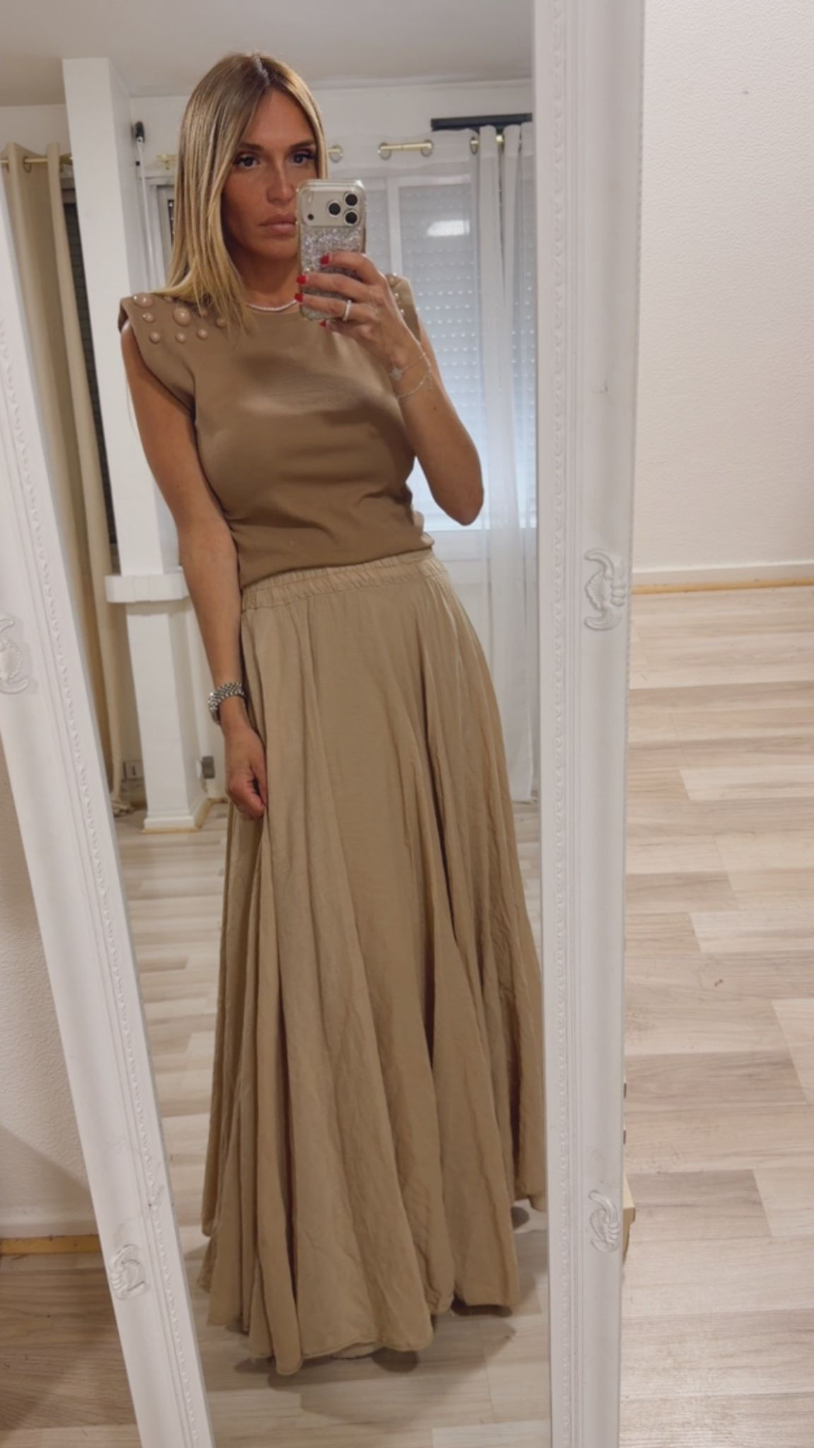 Jupe Melissa Camel