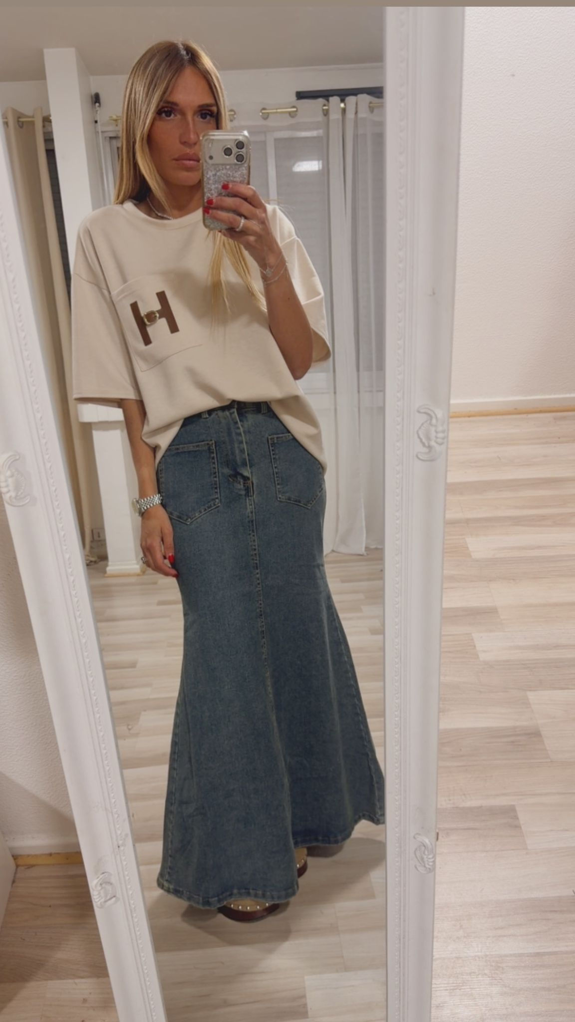 Tshirt H beige
