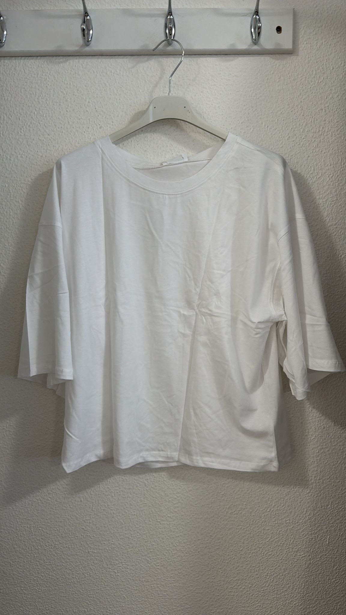 Tshirt manches 3/4  blanc