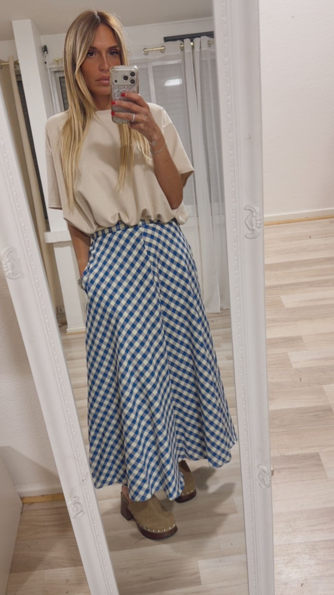 Jupe Vicky Bleue