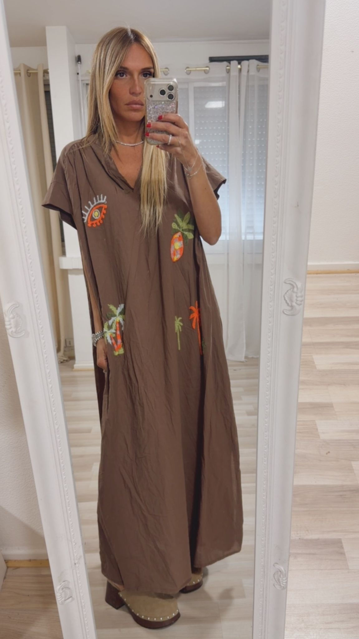 Robe Ananas Marron