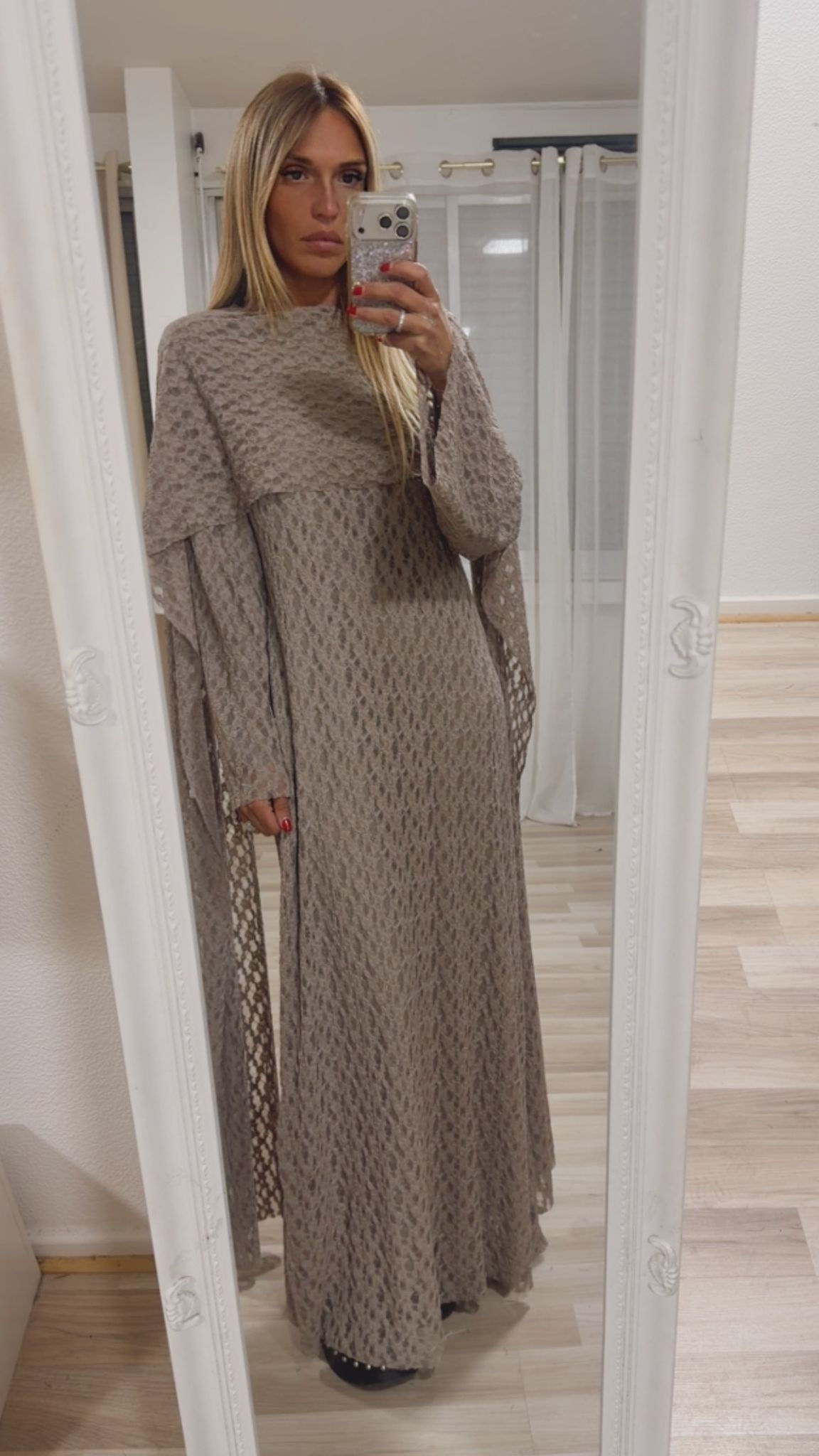 Robe Leslie taupe