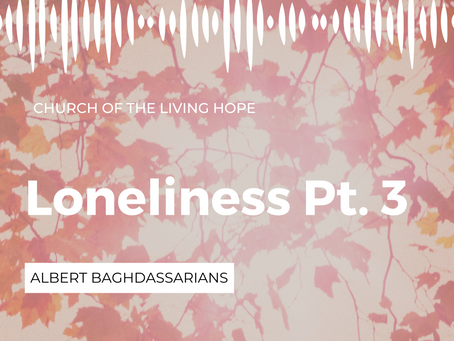 Loneliness Pt. 3
