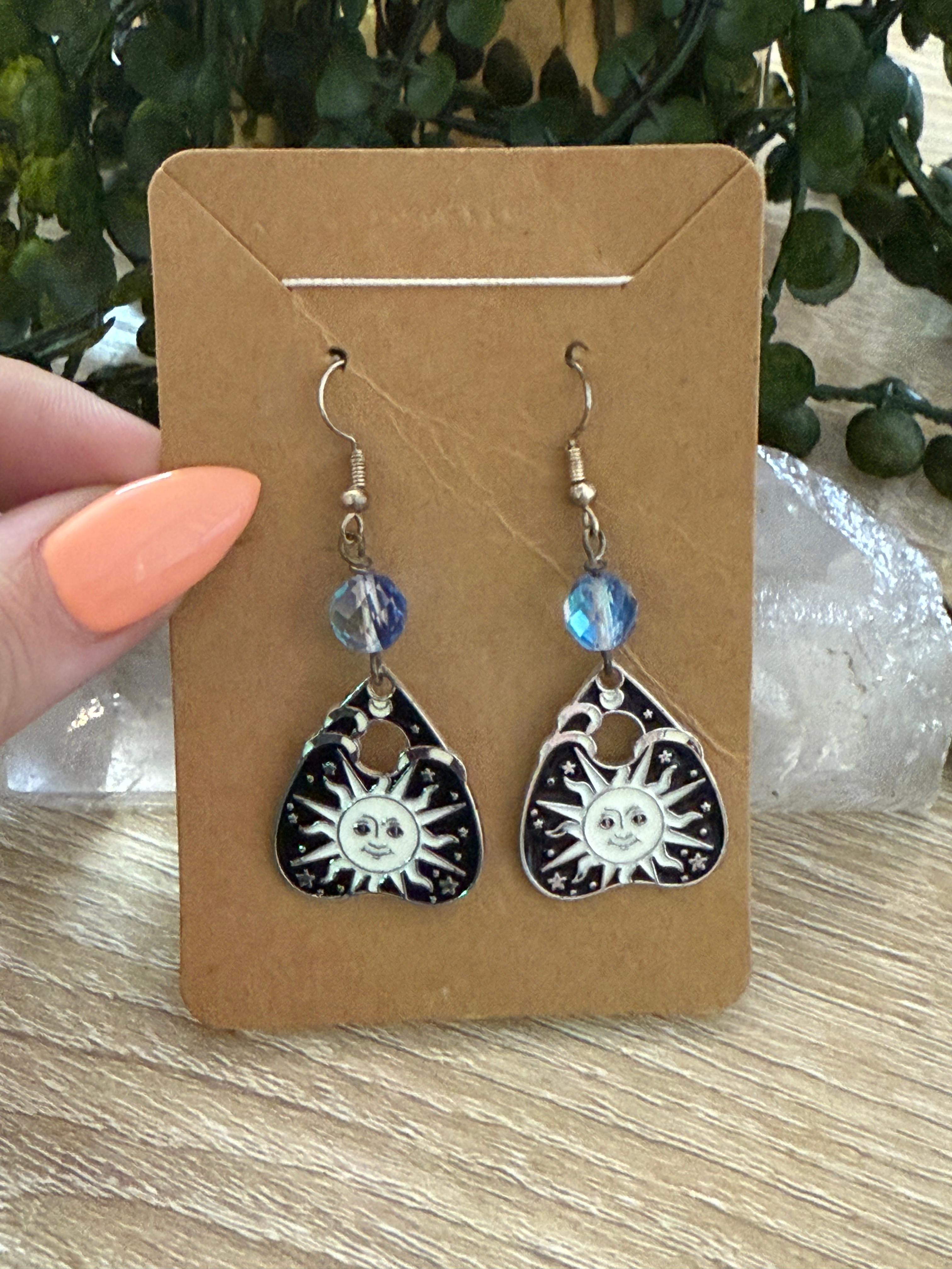 Ouija Board Planchette Earrings