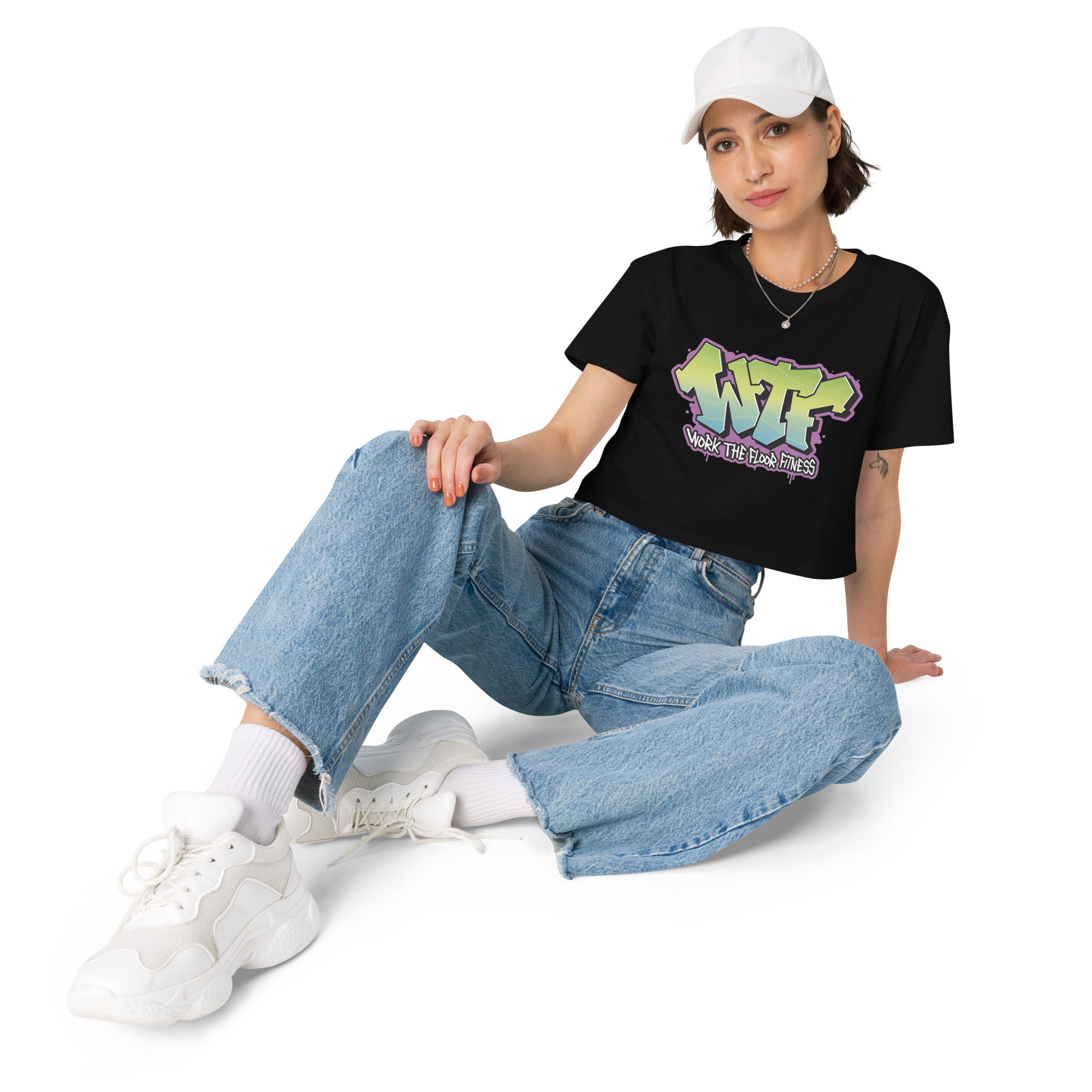 WTF Cropped Tee