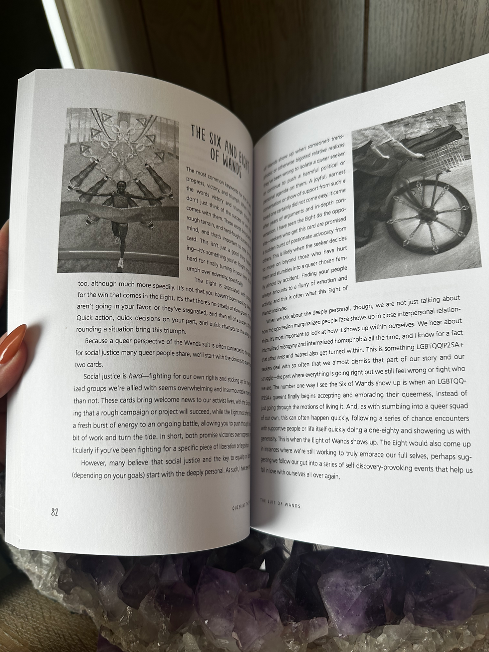 Thumbnail: Queering the Tarot Book