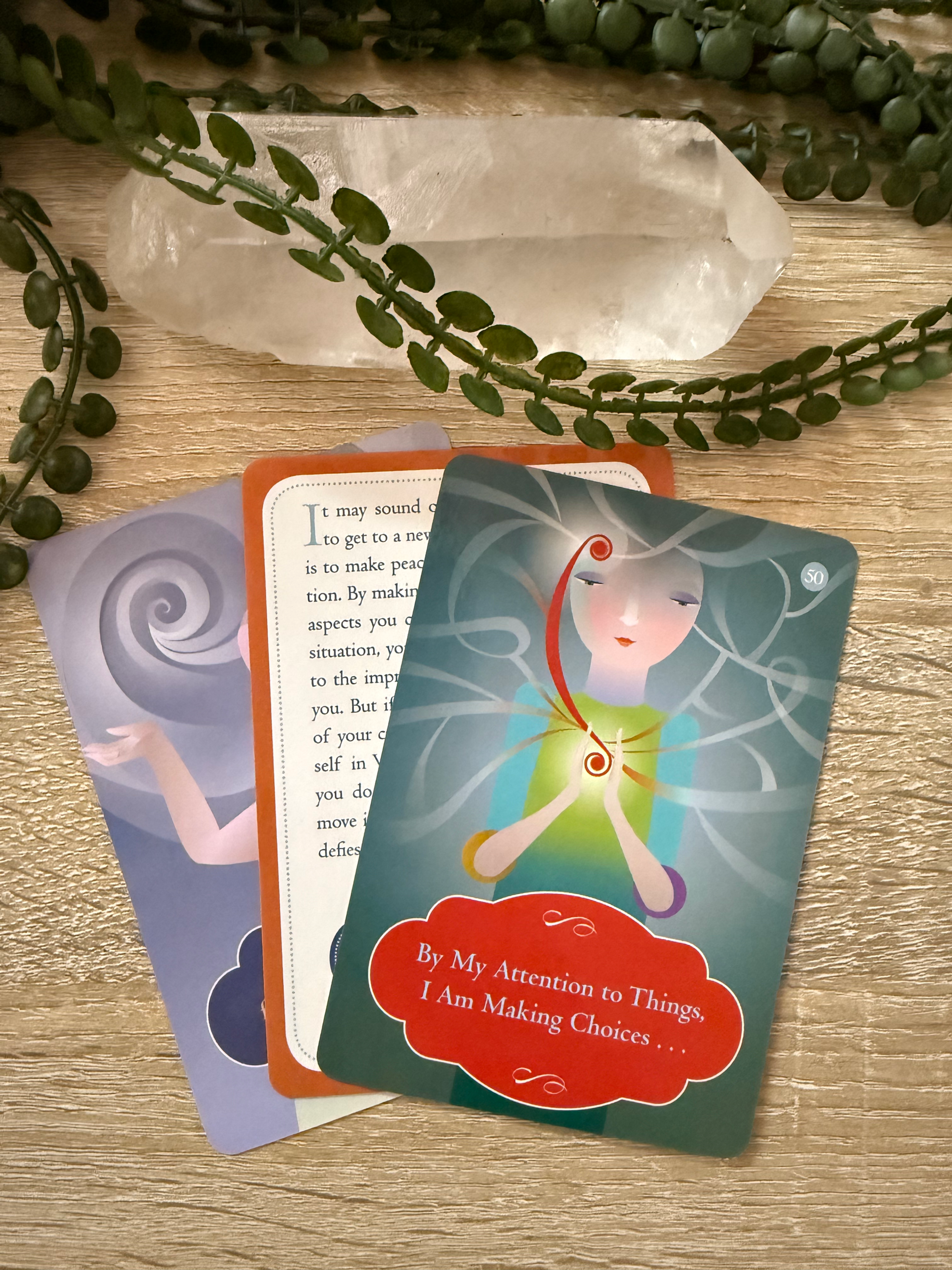 Getting into the Vortex Oracle Deck