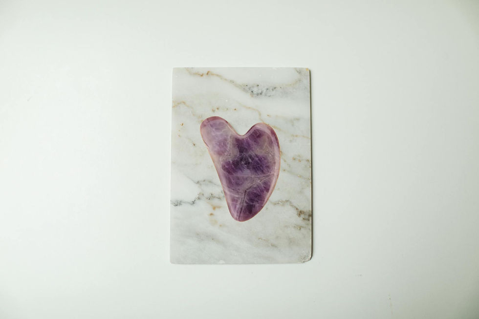 Thumbnail: Amethyst Stone Gua Sha