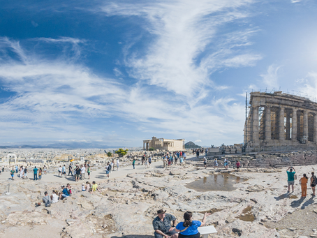 Training in Athens | Day 2: Exploring History Through the Lens – Capturing Athens in 360-Degree Video