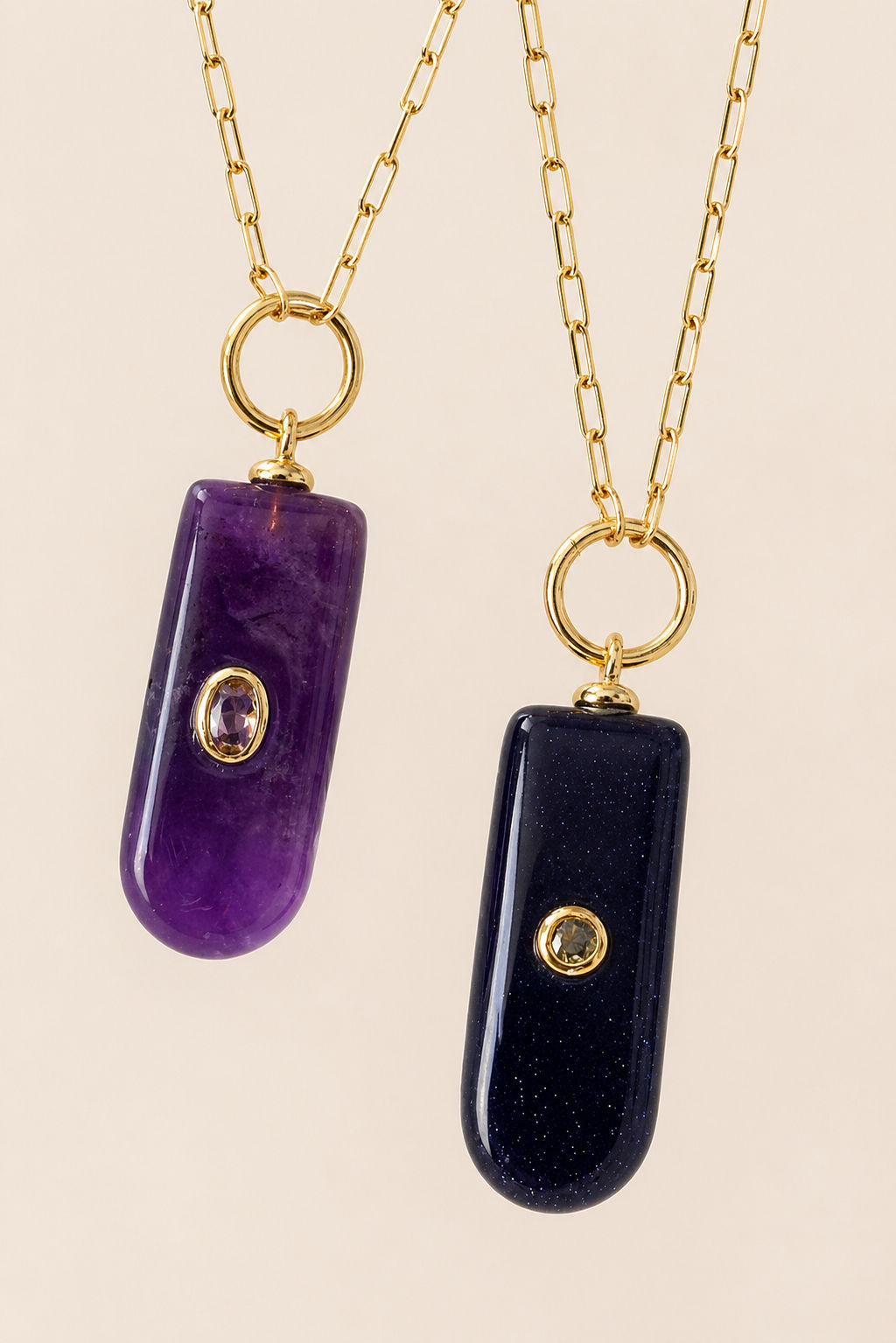 Collar Piedra Amatista