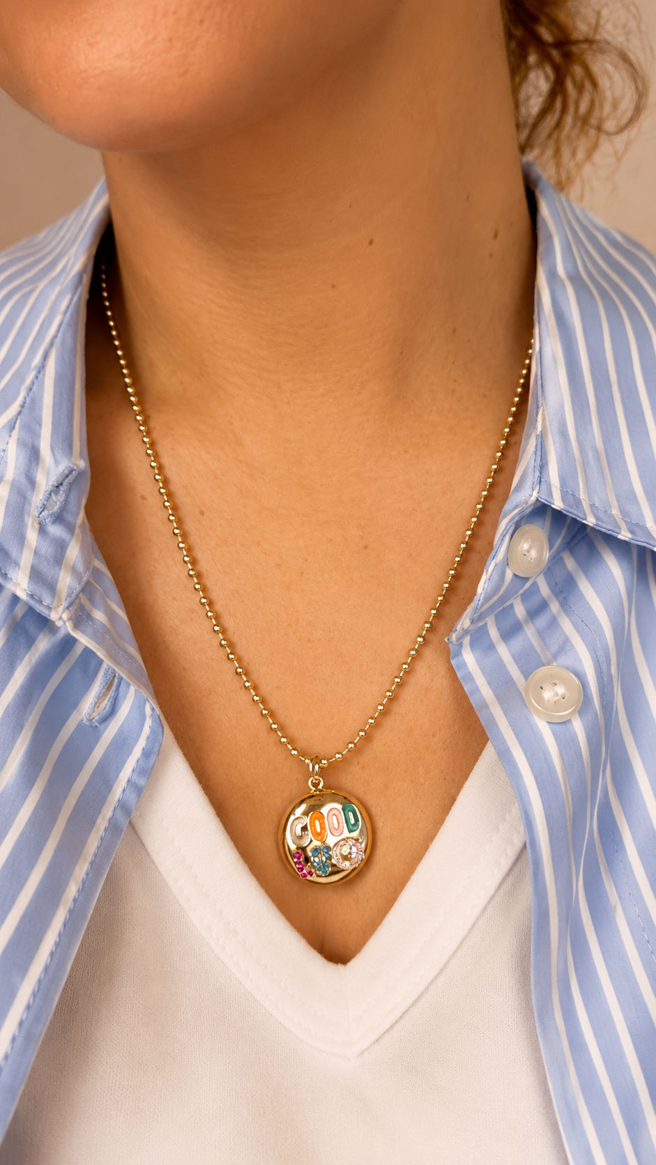 Miniatura: Medalla good luck