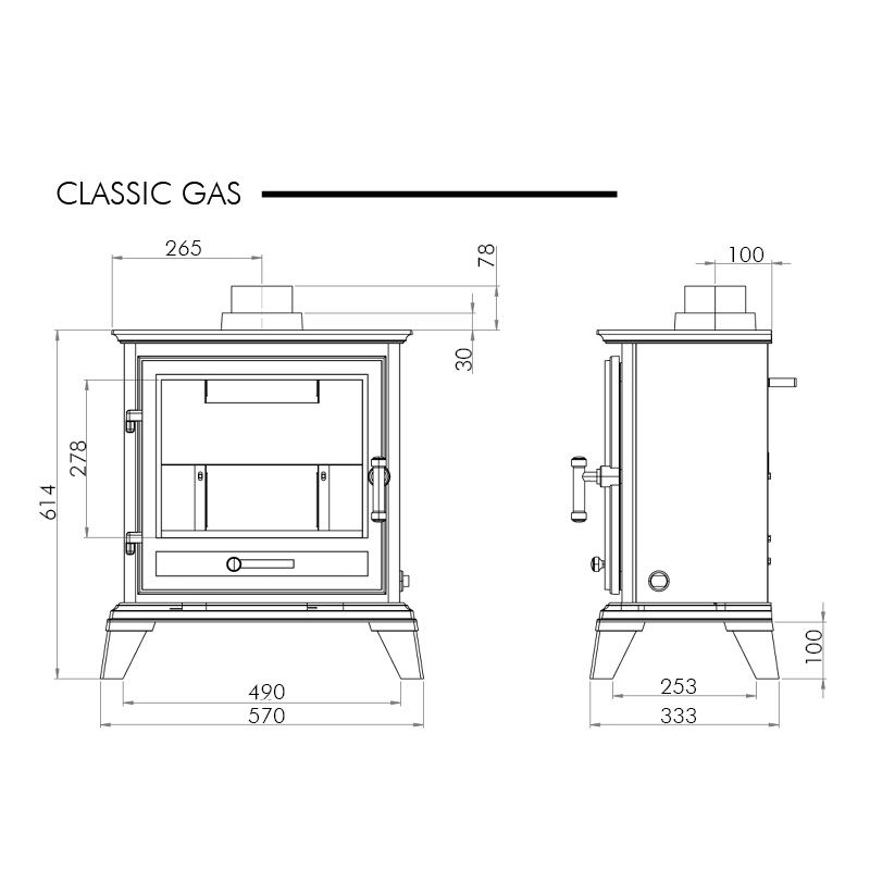 Thumbnail: Gallery Classic 8 Gas Stove