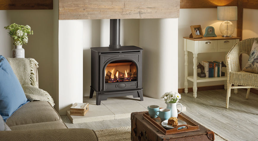 Thumbnail: Gazco Stockton2 Small Gas Stoves & Medium Gas Stove