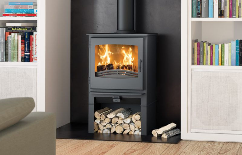 Broseley Evolution Desire 7 Multifuel Stove log store