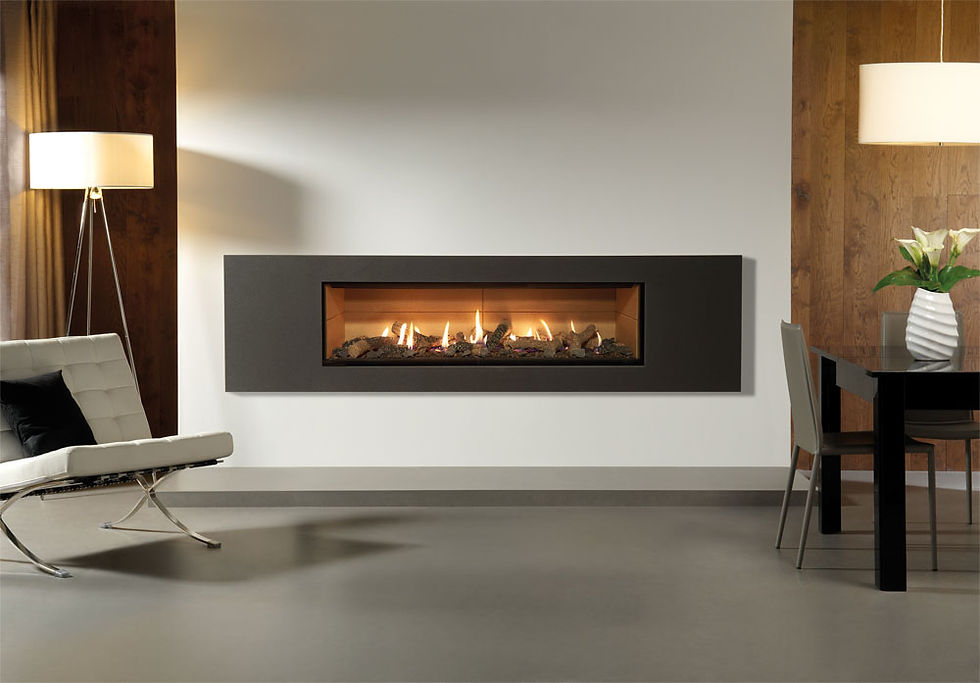 Thumbnail: Gazco Studio Steel Gas Fire