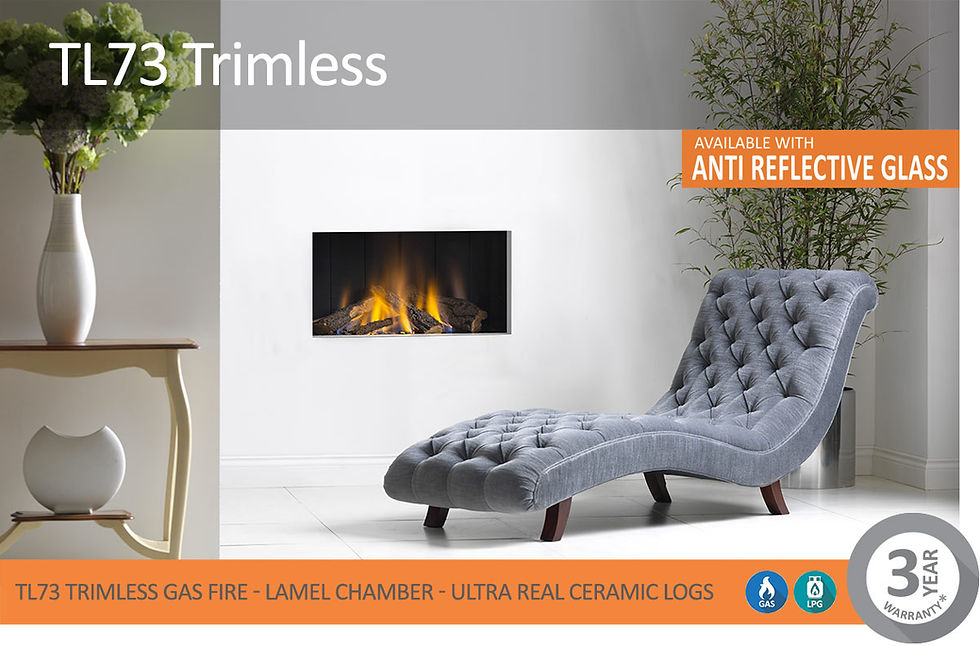 Vision Trimline TL73 Gas Fire