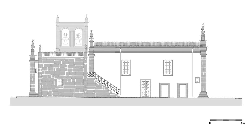 Alçado Sudoeste | Southwest Elevation