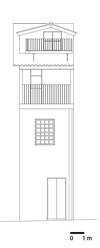 Alçado Tardoz | Back Elevation
