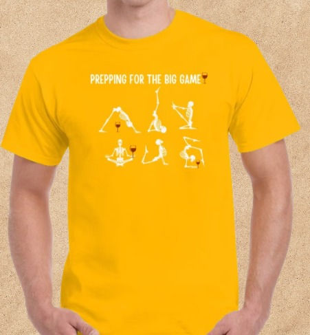 Thumbnail: Skeleton Sports Wine Lover Shirt