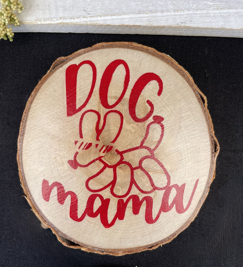 Thumbnail: dog mama - balloon dog coasters