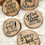 Thumbnail: wine themed wood slice coaster options