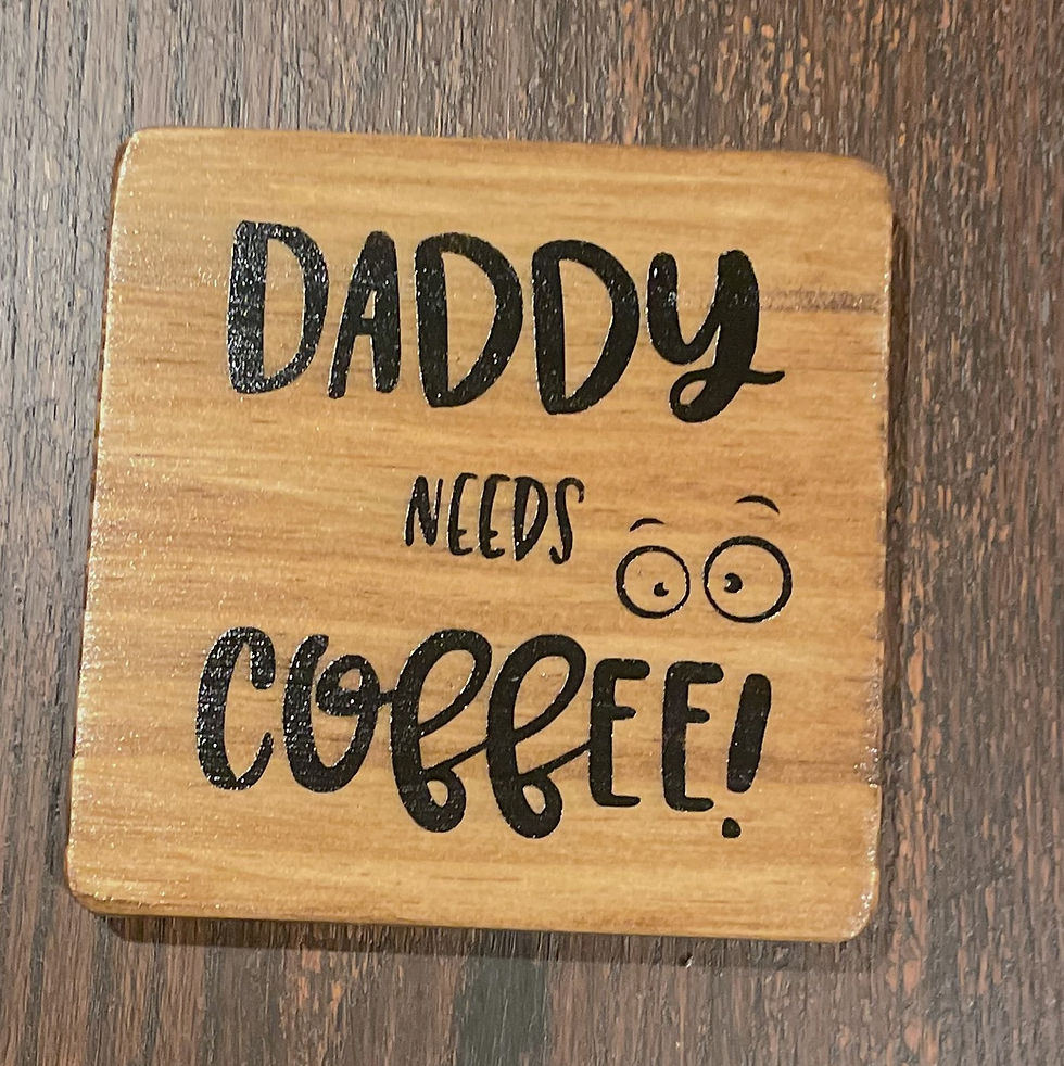 Thumbnail: Coffee-themed Coasters, Humorous Coffee Home Decor, Coffee Accessories