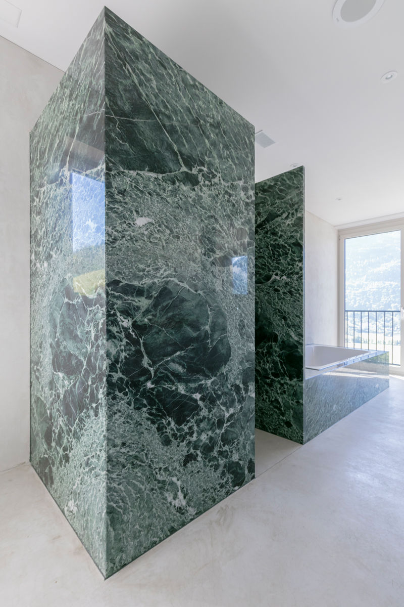 Traumbad, moderne Architektur, hochwertige Archtitektur, Einfamilienhaus Mauren