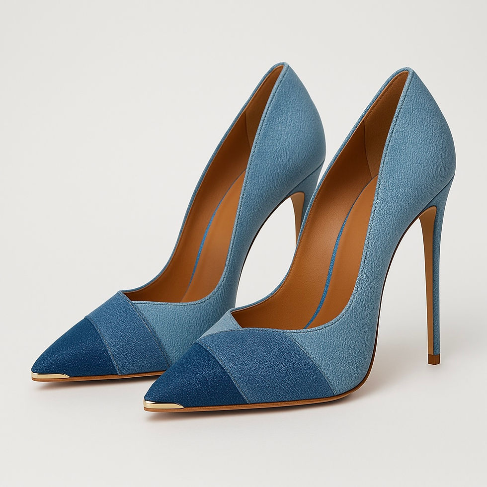 The Denim Icon Stiletto