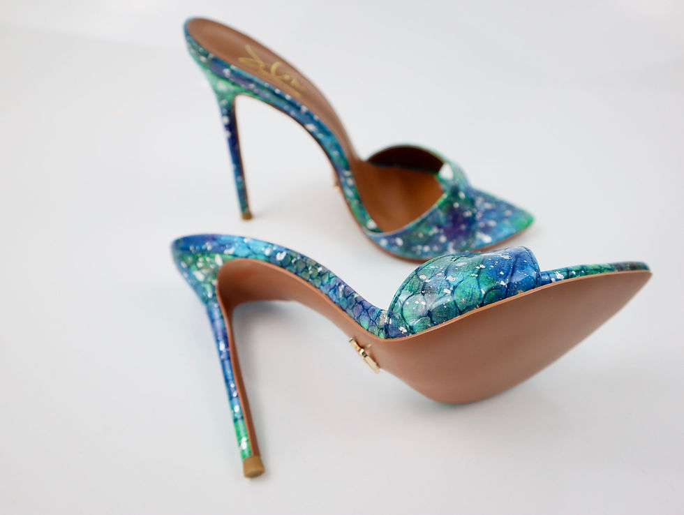 Miniatura: Siren Song-Iridescent Python Mules