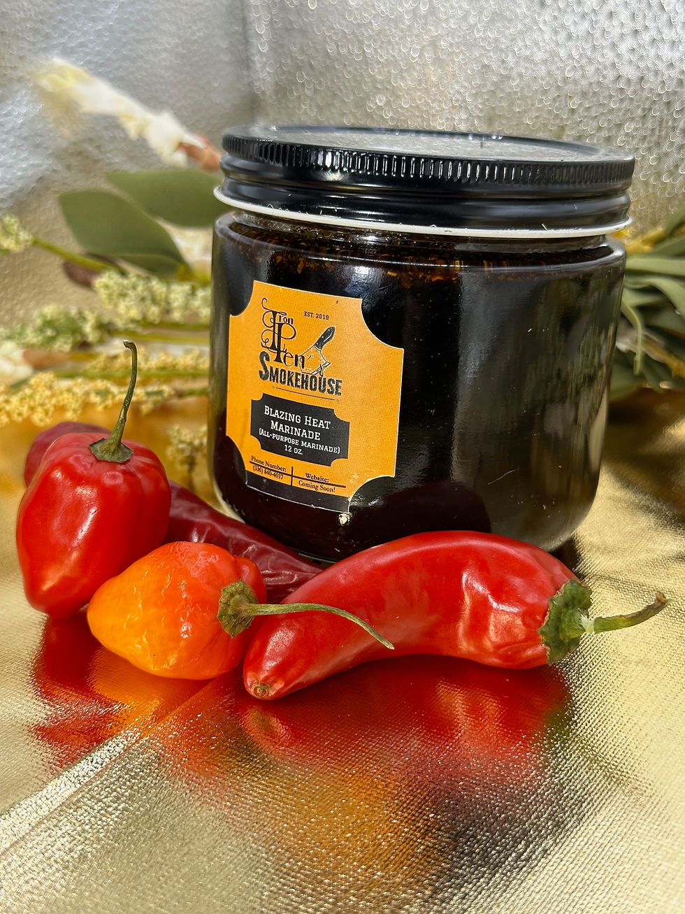 Thumbnail: 12 oz. Blazing Heat Marinade