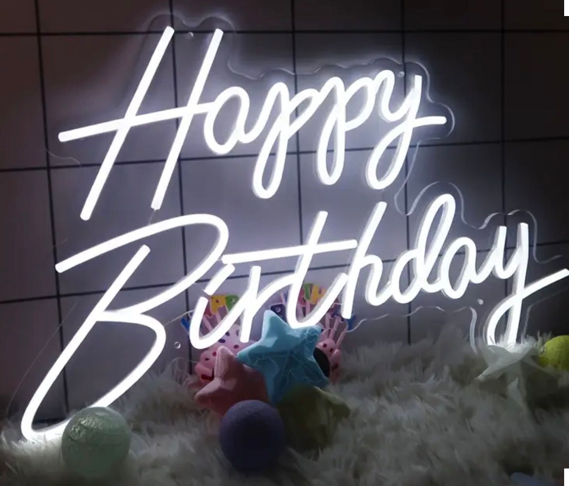 Rental LED Sign: Happy Birthday 