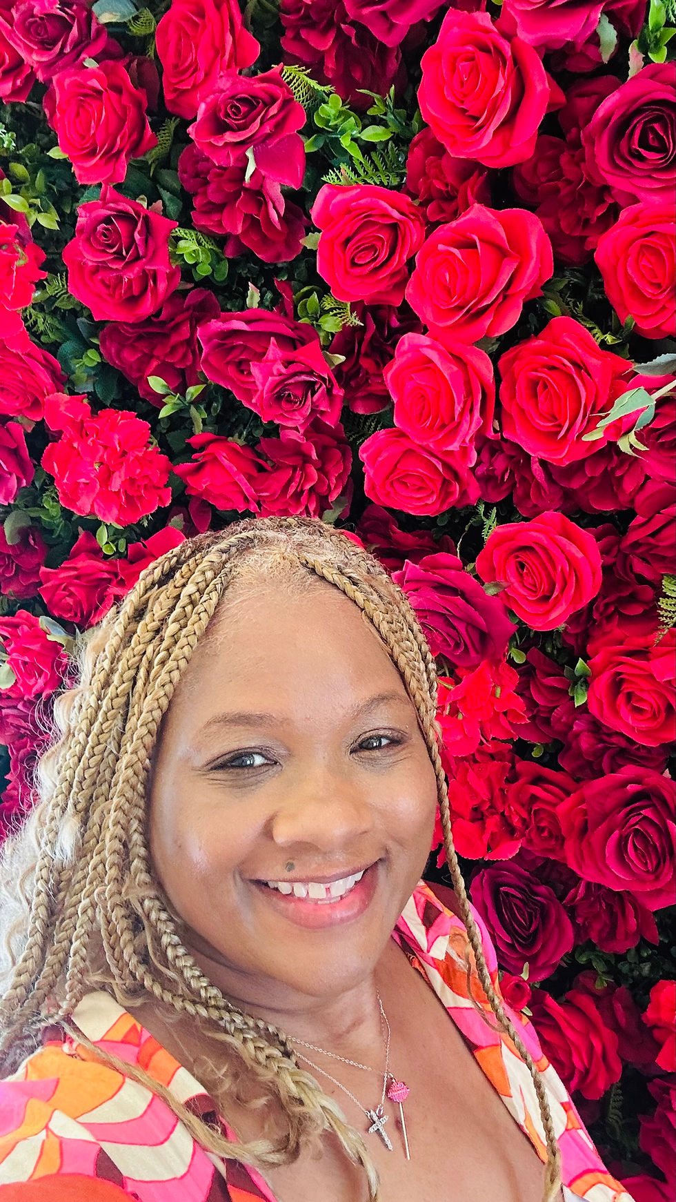 Thumbnail: Rental:  Rosie - Our Red Lush 5D Floral Wall 