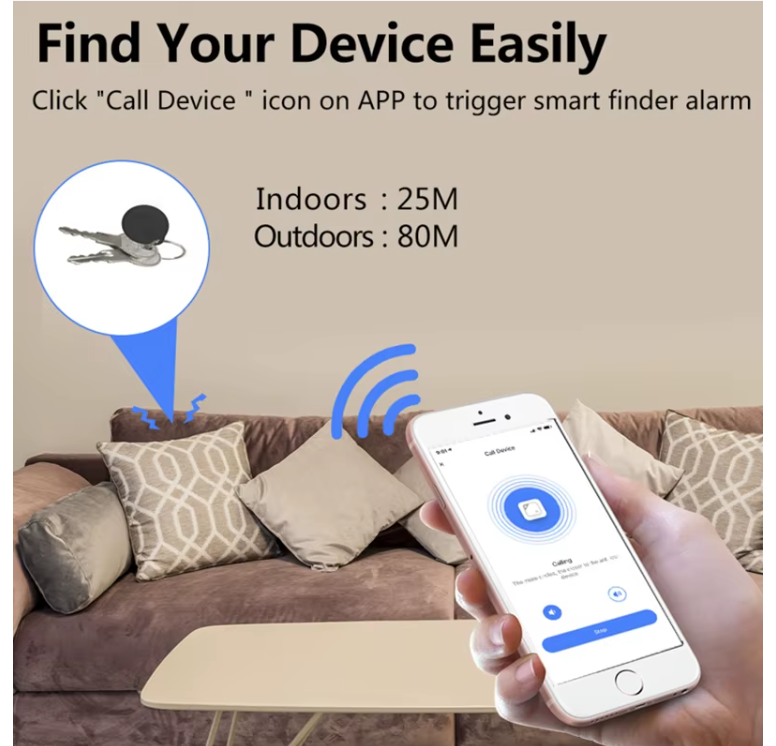 Thumbnail: Localizador Rastreador Gps Airtag Compatible Apple Find My Verde Claro