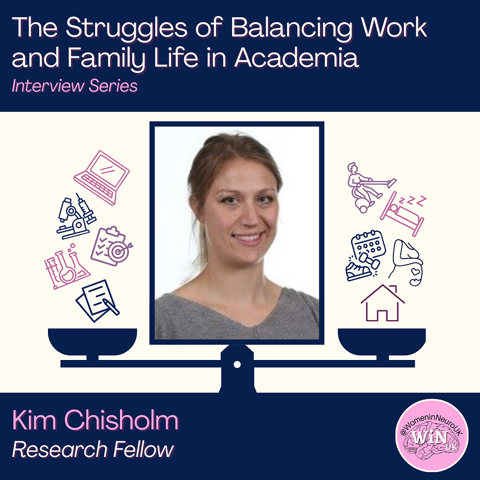 Kim Chisholm - The Struggles of Balancing Work and Family Life in Academia