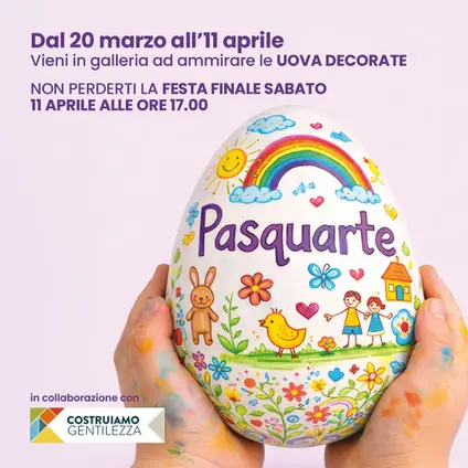 A Centro Pisanova arriva PasquArte 🐣🎨