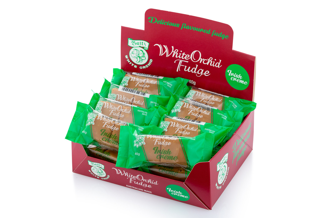 White Orchid Fudge Irish Crème