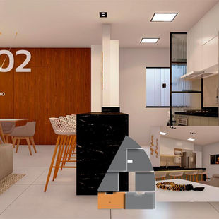 Apartamentos na planta em São Pedro da Aldeia a partir de R$ 299.057,39!