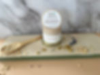 Sattva Skincare Natural Oat Cream jar with oats and avocado oil.