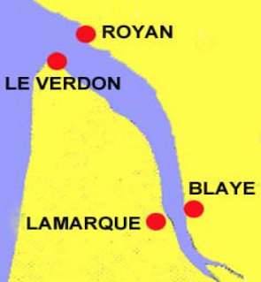 Le Bac : la traversée Lamarque Blaye