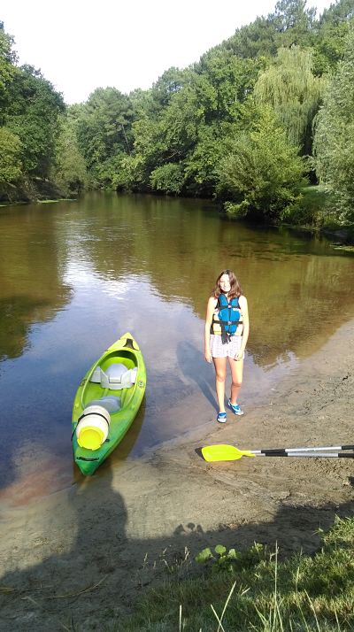 Canoë sur la Leyre - Arrivée de la balade à Mios