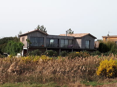 Sentier littoral Gujan Mestras-Maison d'architecte